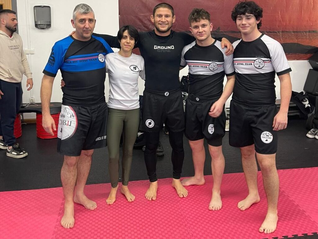 Alumnos de la escuela Osca Bjj de Barbastro